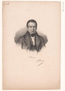 Portret van Abel François Villemain