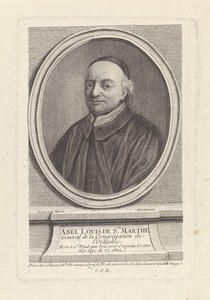 Portret van Abel-Louis de Sainte-Marthe