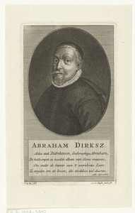 Portret van Abraham Dirks Bierens