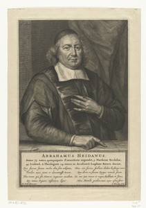 Portret van Abraham Heidanus