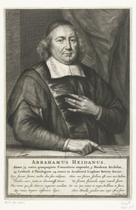 Portret van Abraham Heidanus
