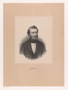 Portret van Abraham Kuenen
