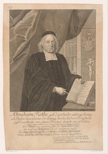 Portret van Abraham Rothe