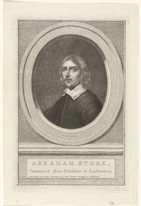Portret van Abraham Storck