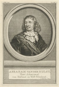 Portret van Abraham van der Hulst