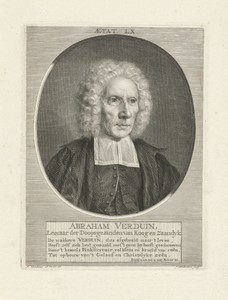 Portret van Abraham Verduin