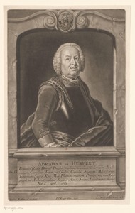 Portret van Abraham von Humbert
