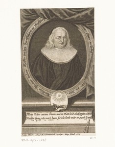 Portret van Abraham Wagner