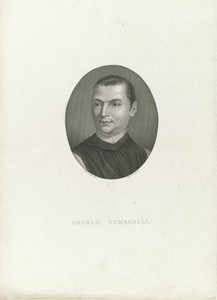 Portret van abt Angelo Fumagali