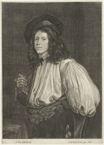 Portret van acrobaat Jor. Niclays d'Herts