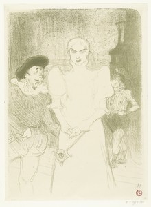 Portret van actrice  Rose Caron in haar rol van Marguerite in Faust in Opera in Parijs