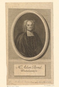 Portret van Adam Bernd