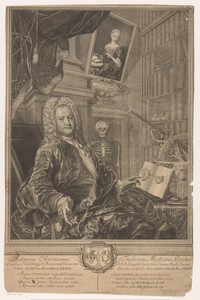 Portret van Adam Christian Thebesius