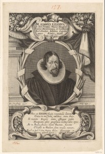 Portret van Adam Etzler op 46-jarige leeftijd