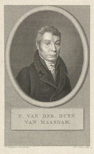Portret van Adam François van der Duyn van Maasdam