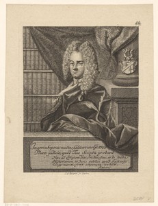 Portret van Adam Friedrich Glafey