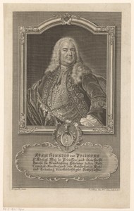 Portret van Adam Heinrich Pollmann