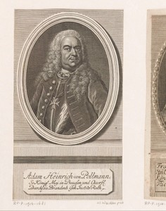 Portret van Adam Heinrich von Pollmann