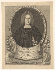 Portret van Adam Mahn