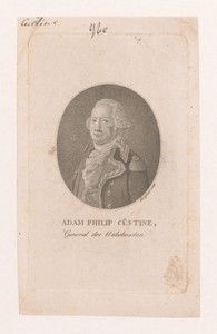 Portret van Adam-Philippe Custine