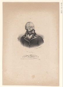 Portret van Adam-Philippe de Custine