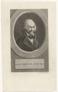 Portret van Adam Philippe graaf van Custine