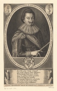 Portret van Adam von Herbersdorff