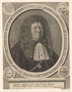 Portret van Adam von Lebenwaldt