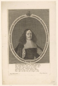 Portret van Adam Wenceslaus von Reichel