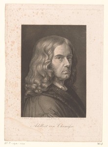 Portret van Adelbert von Chamisso