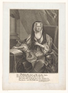 Portret van Adelgunde Diesseldorff