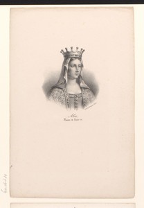 Portret van Adelheid van Maurienne
