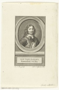 Portret van admiraal Jan van Galen