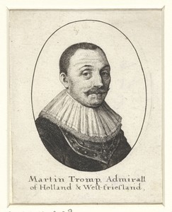 Portret van admiraal Maarten Harpertszoon Tromp