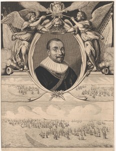 Portret van admiraal Maarten Harpertszoon Tromp op 42-jarige leeftijd