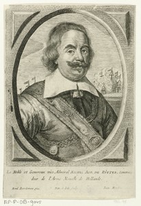 Portret van admiraal Michiel Adriaenszoon de Ruyter