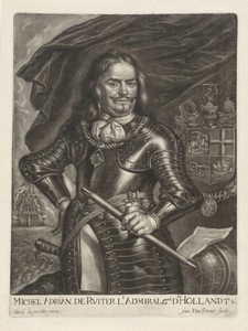 Portret van admiraal Michiel Adriaenszoon de Ruyter