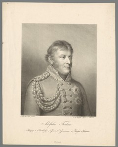 Portret van Adolf Frederik, hertog van Cambridge