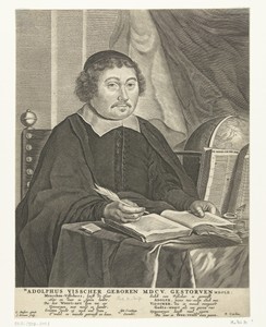 Portret van Adolf Visscher