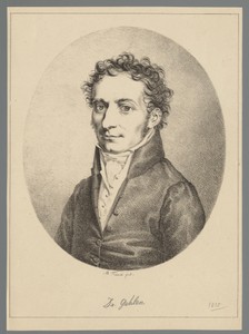 Portret van Adolph Ferdinand Gehlen