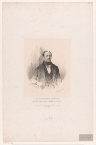Portret van Adolph Frederik Lodewijk van Rechteren Limpurg, heer van Almelo Vriezeveen en Rechteren