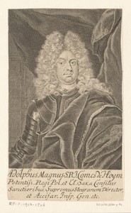 Portret van Adolph Magnus von Hoym