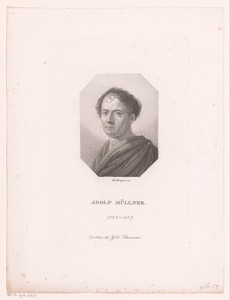 Portret van Adolph Müllner