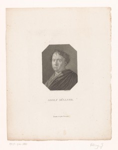 Portret van Adolph Müllner