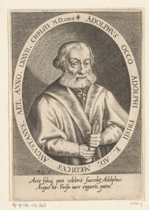 Portret van Adolph Occo op 77-jarige leeftijd