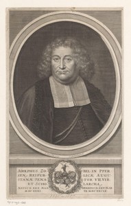 Portret van Adolph Zobel