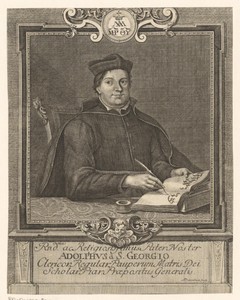 Portret van Adolphus a S. Georgio Groll