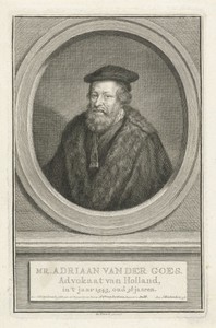 Portret van Adriaan van der Goes