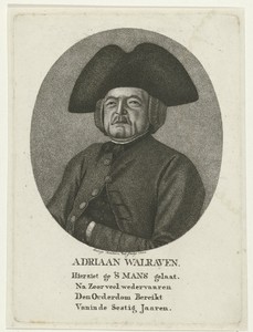 Portret van Adriaan Walraven