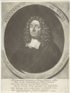 Portret van Adriaan Wesel